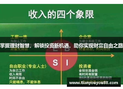 掌握理财智慧，解锁投资新机遇，助你实现财富自由之路